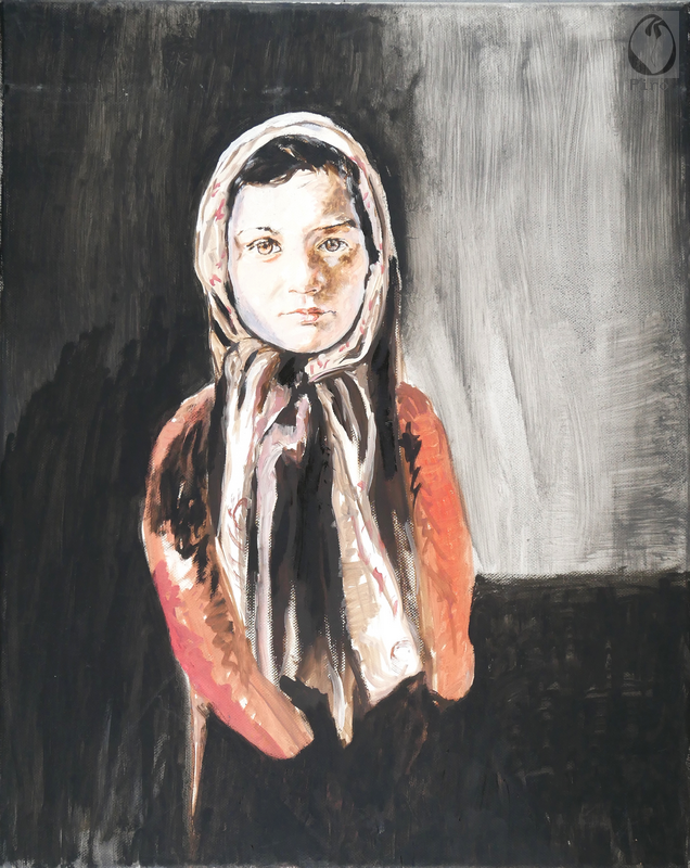 oil on canvas - olio su tela di Piro